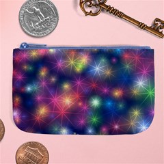 Abstract Background Graphic Space Large Coin Purse by Bajindul