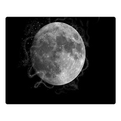 Lune Étoilé Double Sided Flano Blanket (large)  by kcreatif