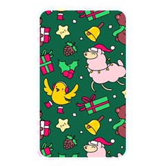 Funny Decoration Christmas Pattern Background Memory Card Reader (rectangular) by Vaneshart