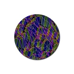 Ab 162 Rubber Coaster (round)  by ArtworkByPatrick
