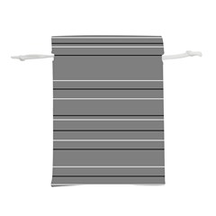 Black Grey White Stripes Lightweight Drawstring Pouch (s) by anthromahe