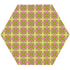 Df Blootomy Wooden Puzzle Hexagon by deformigo