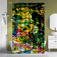 Alice Walk 1 1 Shower Curtain 48  X 72  (small)  by bestdesignintheworld