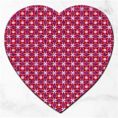 Df Magenta Rumor Jigsaw Puzzle (heart) by deformigo