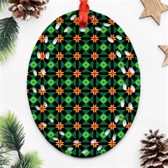 Imogene Ornament (oval Filigree) by deformigo