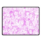 Pink Hentai  Double Sided Fleece Blanket (Small)  45 x34  Blanket Back