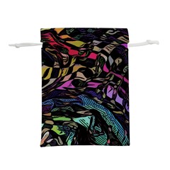 Background Drawing Colorful Pattern Lightweight Drawstring Pouch (m) by Vaneshart