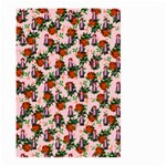 Fiola Pattern Pink Large Garden Flag (Two Sides) Back