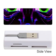 Demon Ethnic Mask Extreme Close Up Illustration Memory Card Reader (stick) by dflcprintsclothing