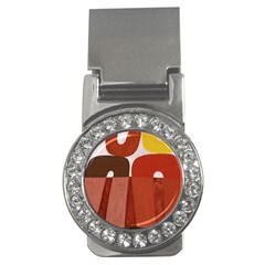 Sophie Taeuber Arp, Composition À Motifs D arceaux Ou Composition Horizontale Verticale Money Clips (cz)  by Sobalvarro