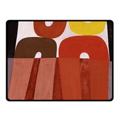 Sophie Taeuber Arp, Composition À Motifs D arceaux Ou Composition Horizontale Verticale Fleece Blanket (small) by Sobalvarro