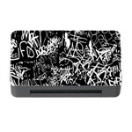 Graffiti Abstract Collage Print Pattern Memory Card Reader with CF Front