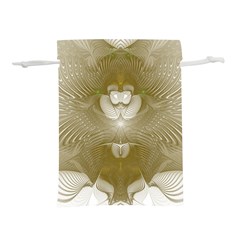 Fractal Background Pattern Creative Lightweight Drawstring Pouch (m) by Wegoenart