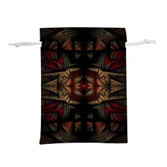 Fractal Fantasy Texture Pattern Lightweight Drawstring Pouch (s) by Wegoenart