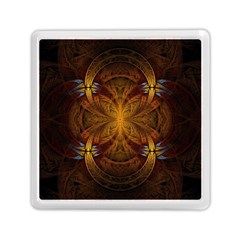 Fractal Art Abstract Pattern Memory Card Reader (square) by Wegoenart