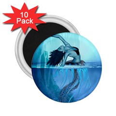 Wonderful Jellyfish Women 2 25  Magnets (10 Pack)  by FantasyWorld7