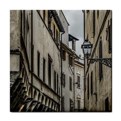 Houses At Historic Center Of Florence, Italy Tile Coaster by dflcprintsclothing