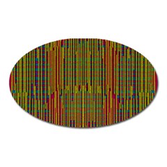 Colors From The Sea Decorative Oval Magnet by pepitasart