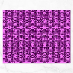 Digital Violet Rectangular Jigsaw Puzzl by Sparkle