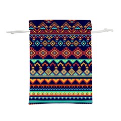 Pattern Tribal Style Lightweight Drawstring Pouch (l) by Wegoenart
