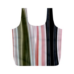 Satin Strips Full Print Recycle Bag (m) by Sparkle
