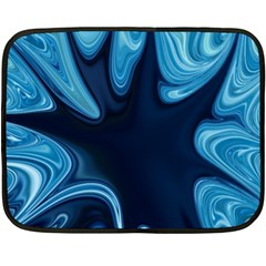 Sea Wrap Double Sided Fleece Blanket (mini)  by Sparkle