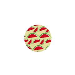 Watermelon Pattern 1  Mini Magnets by Vaneshart