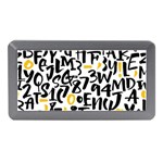 Letters-pattern Memory Card Reader (Mini) Front