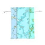 Background marble set Lightweight Drawstring Pouch (L) Back