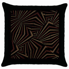Vintage Etchnic Print Throw Pillow Case (black) by dflcprintsclothing