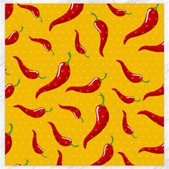 Chili Vegetable Pattern Background Canvas 20  X 20  by BangZart