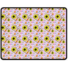 Hawaii Ghost Lilac Fleece Blanket (medium)  by snowwhitegirl