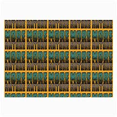 More Nature - Nature Is Important For Humans - Save Nature Large Glasses Cloth by DinzDas
