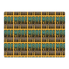 More Nature - Nature Is Important For Humans - Save Nature Double Sided Flano Blanket (mini)  by DinzDas