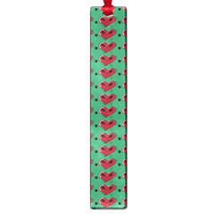 Evil Heart Graffiti Pattern Large Book Marks by DinzDas