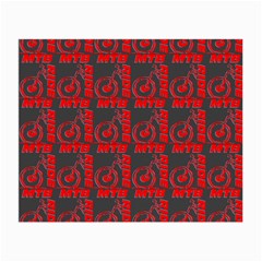 015 Mountain Bike - Mtb - Hardtail And Downhill Small Glasses Cloth (2 Sides) by DinzDas