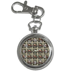 Bmx And Street Style - Urban Cycling Culture Key Chain Watches by DinzDas