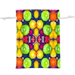 Fruits And Vegetables Pattern  Lightweight Drawstring Pouch (XL) Front