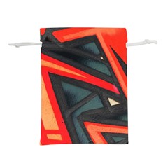 Graffiti Detail Wallpaper Texture Background Lightweight Drawstring Pouch (m) by Amaryn4rt