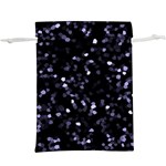 Square Motif Abstract Geometric Pattern 2  Lightweight Drawstring Pouch (XL) Back