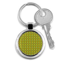 Lemon And Yellow Key Chain (round) by Sparkle