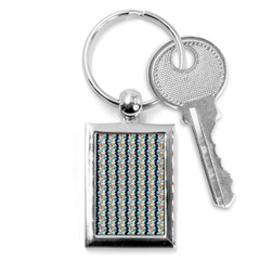 Geometry Colors Key Chain (rectangle) by Sparkle