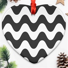 Copacabana  Heart Ornament (two Sides) by Sobalvarro