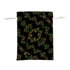 Modern Geometric Print Lightweight Drawstring Pouch (l) by dflcprintsclothing
