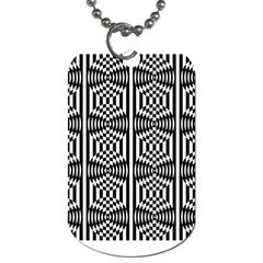 Optical Illusion Dog Tag (two Sides) by Sparkle