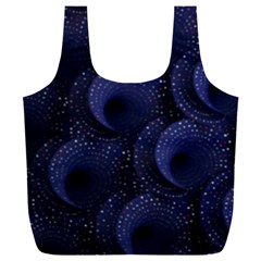 Sell Fractal Full Print Recycle Bag (xxl) by Sparkle