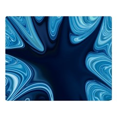 Sea Wrap Double Sided Flano Blanket (large)  by Sparkle