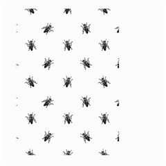 Housefly Drawing Motif Print Pattern Large Garden Flag (two Sides) by dflcprintsclothing