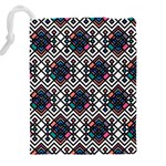 Boho Geometric Drawstring Pouch (4XL) Back