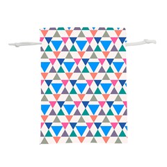 Multicolor Triangle Lightweight Drawstring Pouch (m) by tmsartbazaar